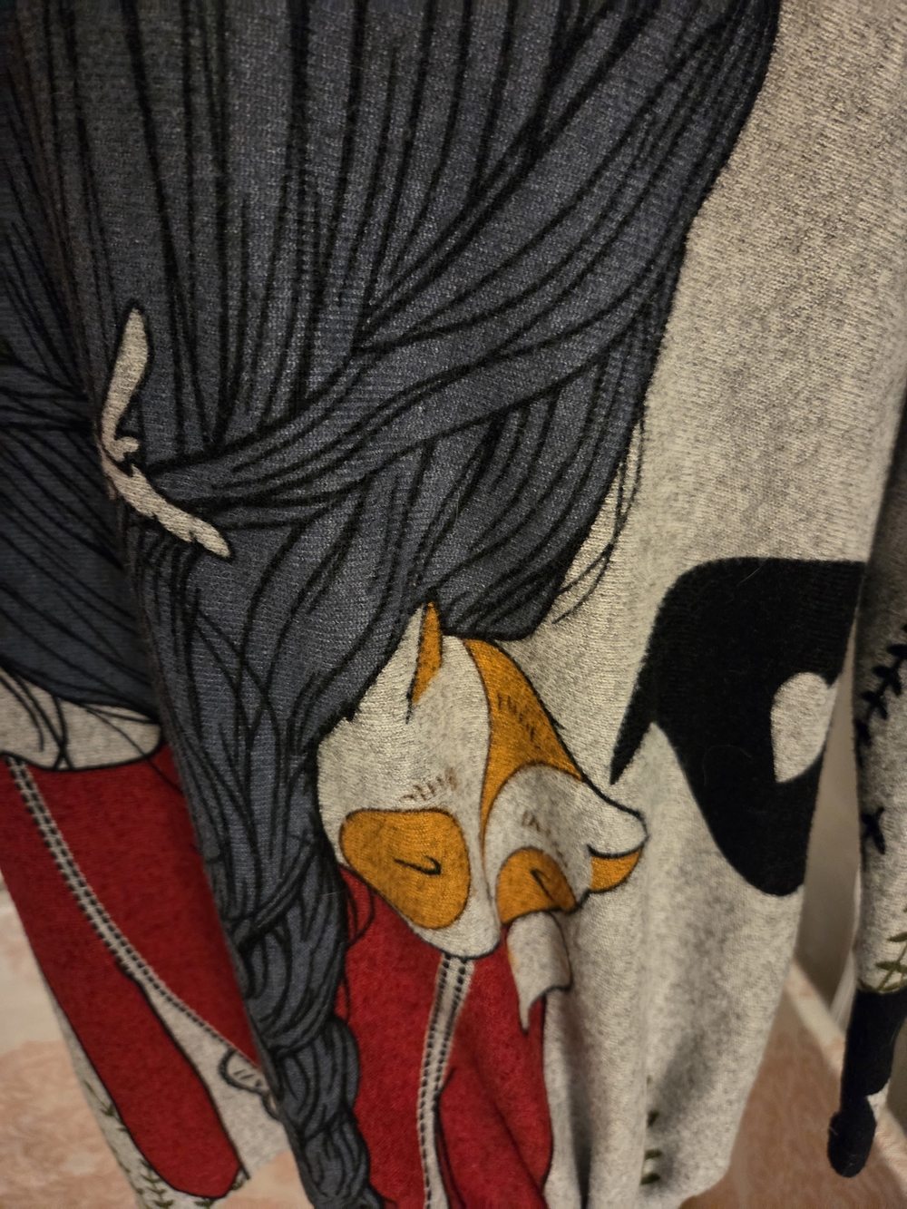 Seusyu Cartoon Game "Character" Shirt - Sweater - Dress - Top Asymmetrical Side - Picture 12 of 15